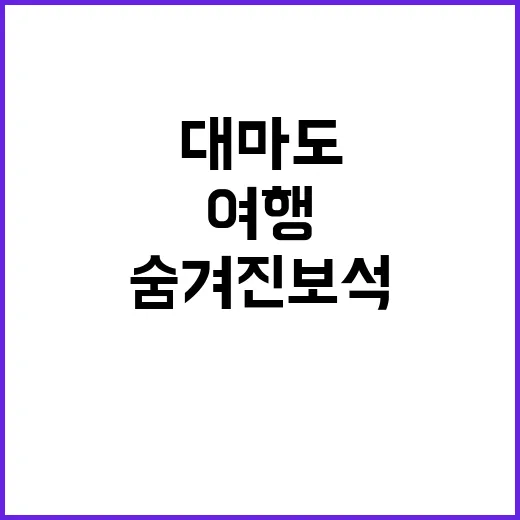 대마도를 여행하는 방법: 숨겨진 보석을 발견하세요 - 요약