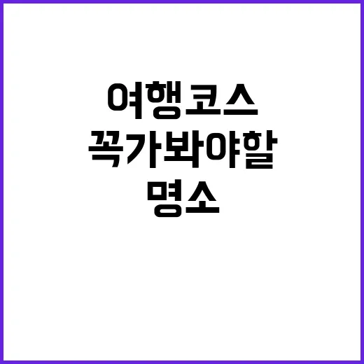속초에서 꼭 가봐야 할 명소들: 초보자를 위한 추천 여행 코스