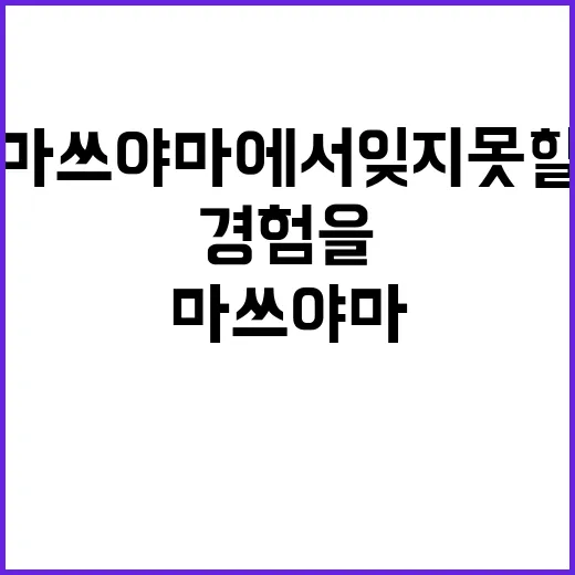 마쓰야마에서 잊지 …
