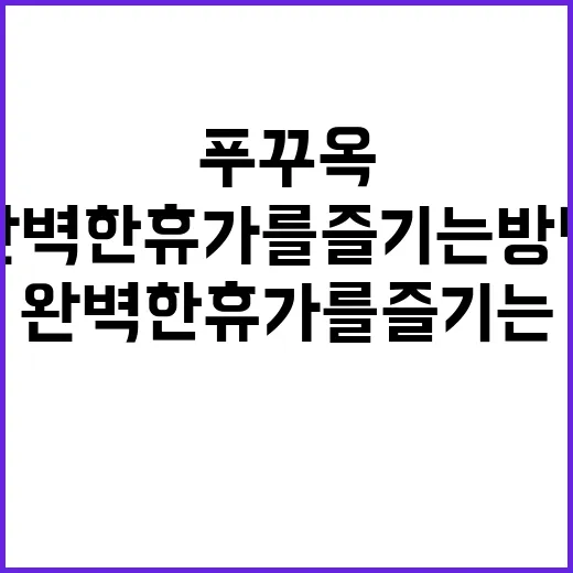 푸꾸옥에서 완벽한 …