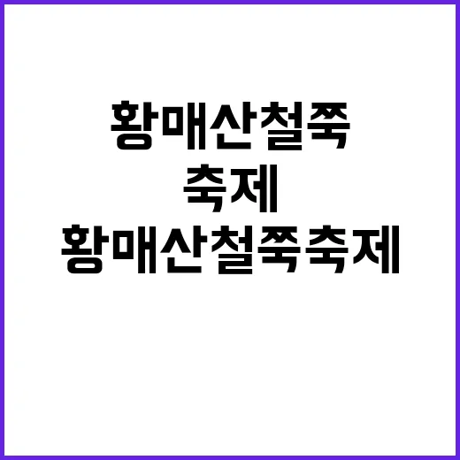 황매산 철쭉축제를 …