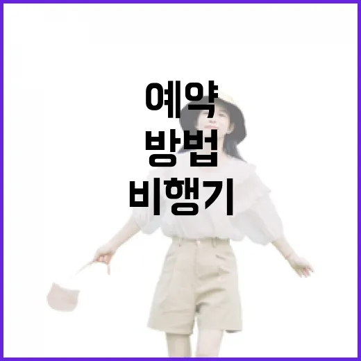 비행기예약 처음이라면 이렇게 하면 덜 헤매는 방법 - 요약