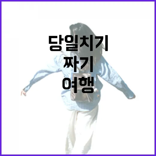 당일치기여행 알차게 다녀오는 방법, 길치도 덜 헤매는 동선 짜기 - 요약