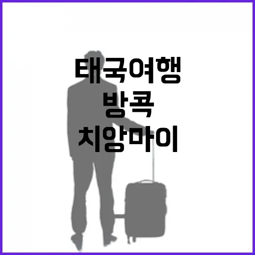 태국여행 초보가 방콕부터 치앙마이까지 동선 짜는 방법 - 요약