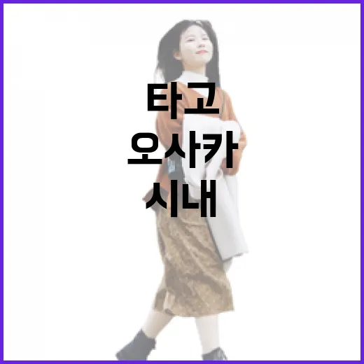 오사카비행기 타고 시내까지 헤매지 않고 가는 방법 - 요약