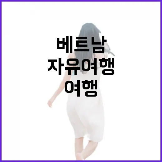 베트남자유여행 처음 가려면 이렇게 동선부터 잡는 방법 - 요약