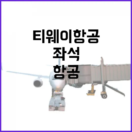 티웨이항공좌석 고르는 방법, 공항에서 헤매지 않으려면 이렇게 보세요 - 요약