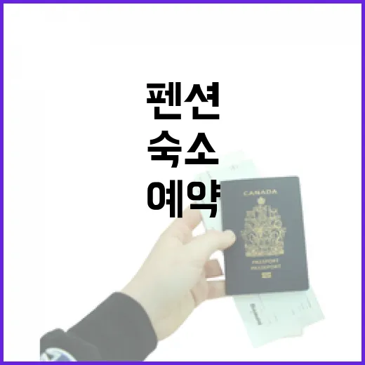 펜션예약사이트 고르는 방법, 길치도 덜 헤매는 숙소 찾기 - 요약