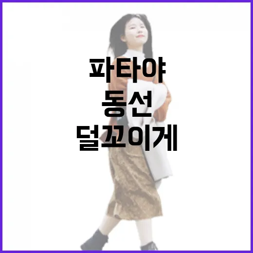 파타야리조트 고르는 방법, 처음 가도 동선 덜 꼬이게 잡으려면 이렇게 - 요약