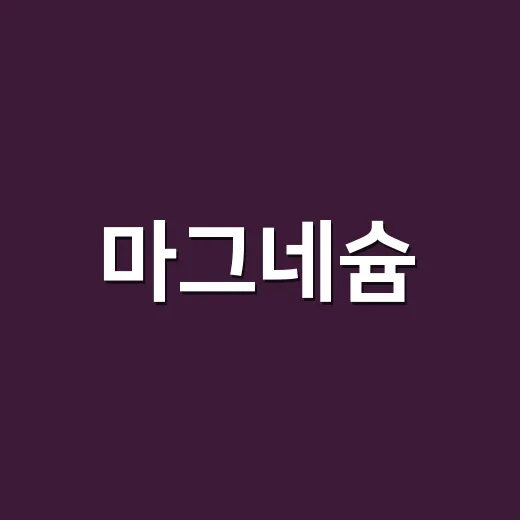 마그네슘, 같이 먹어도 괜찮을까요? 복용량과 피해야 할 조합이 궁금하신가요? - 요약