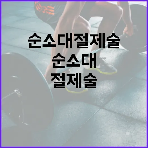 순소대 절제술을 이해하고 준비하는 방법 - 요약