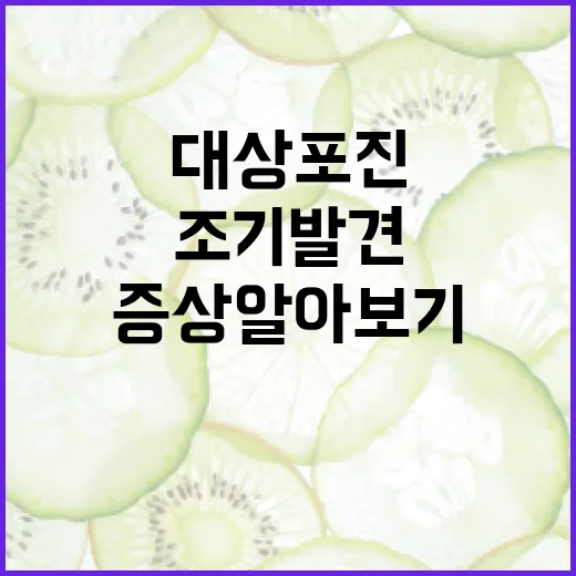 대상포진 증상 알아보기: 조기 발견과 효과적인 대처 방법 - 요약