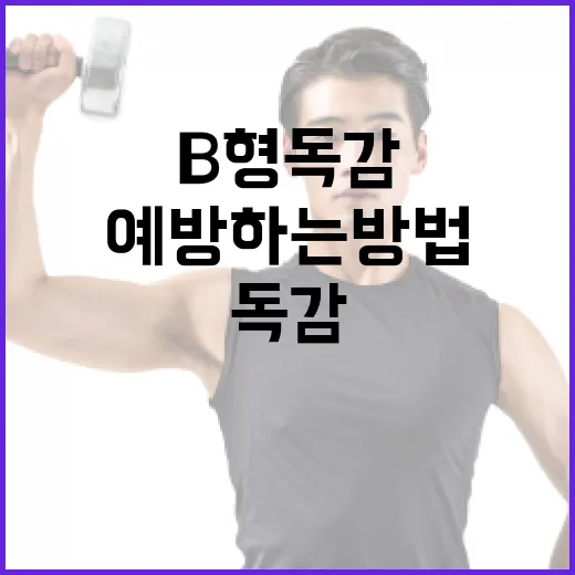 B형 독감을 예방하는 방법 - 요약