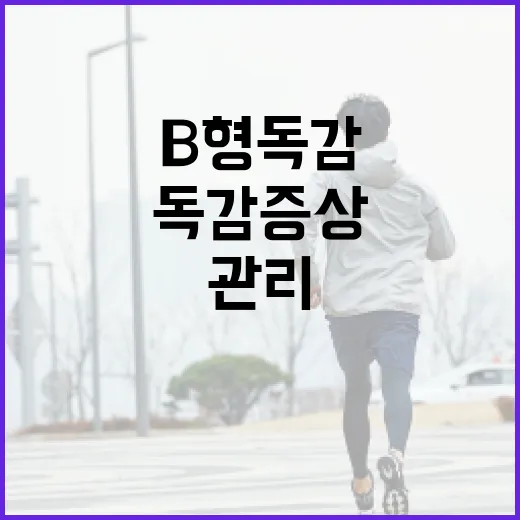 B형 독감 증상을 이해하고 관리하는 방법 - 요약