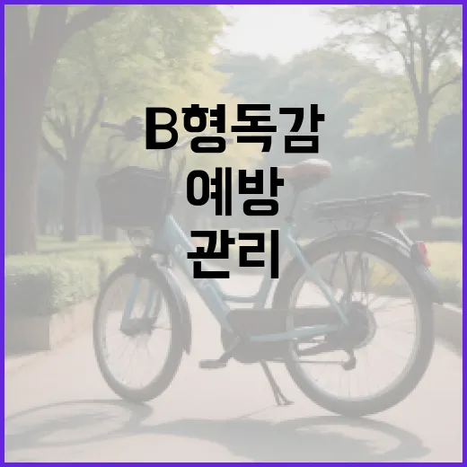 B형 독감을 예방하고 관리하는 방법 - 요약