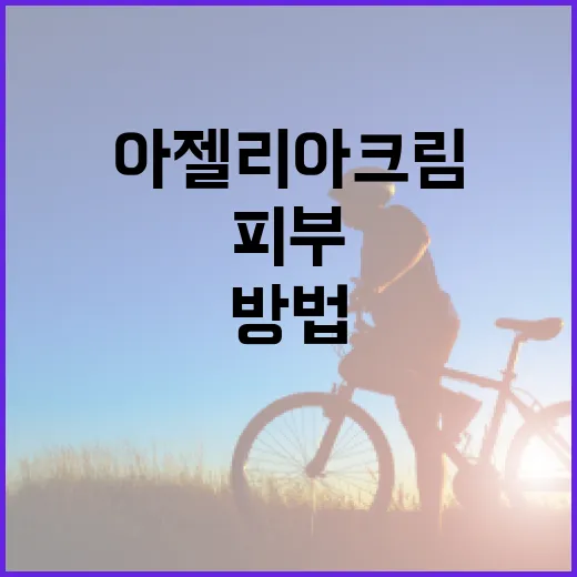 아젤리아크림을 활용하여 피부를 건강하게 가꾸는 방법 - 요약