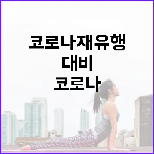 코로나 재유행에 대비하는 방법 - 요약