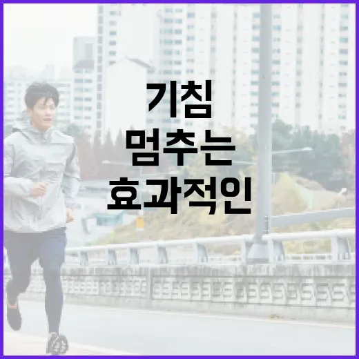 기침을 멈추는 방법: 효과적인 치료법과 생활 습관 - 요약