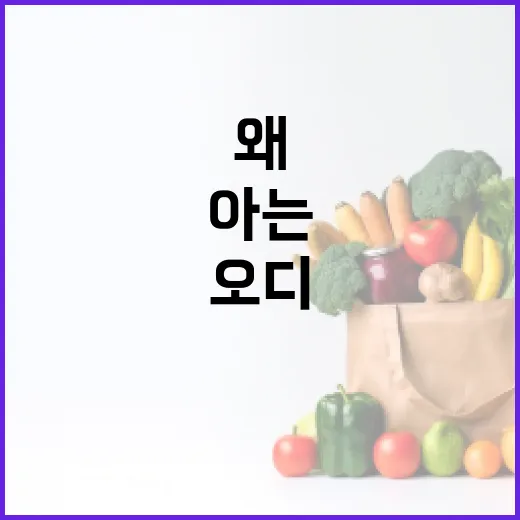 오디의 효능을 아는 것이 왜 중요할까요? - 요약