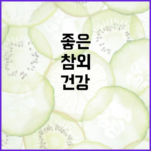 참외가 건강에 좋은 이유와 먹는 방법 - 요약