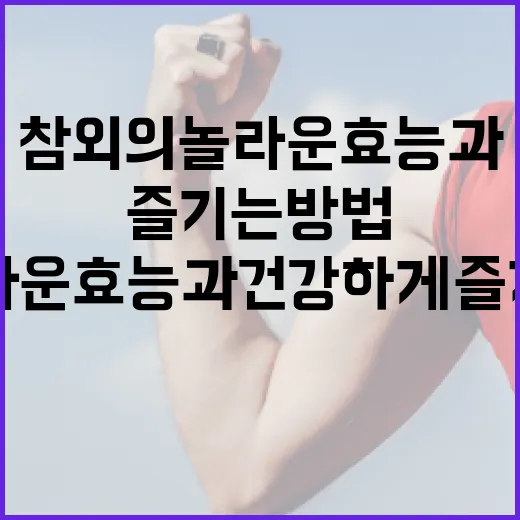 참외의 놀라운 효능과 건강하게 즐기는 방법 - 요약