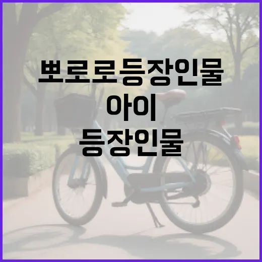 뽀로로 등장인물 아이에게 쉽게 설명하는 방법 - 요약