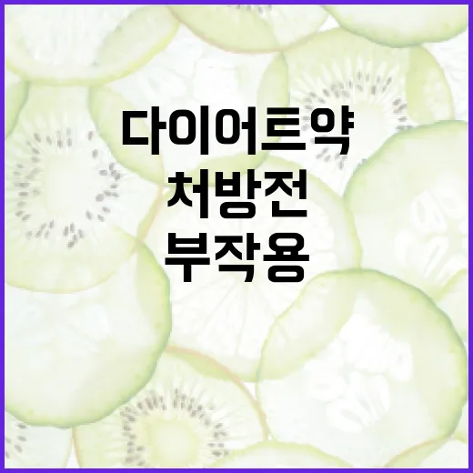 다이어트약 시작하려면 이렇게 확인하세요: 처방 전 기준과 부작용 보는 방법 - 요약
