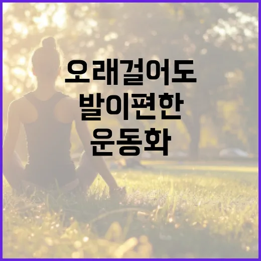 발이 편한 운동화 고르는 방법, 오래 걸어도 덜 아프려면 이렇게 - 요약