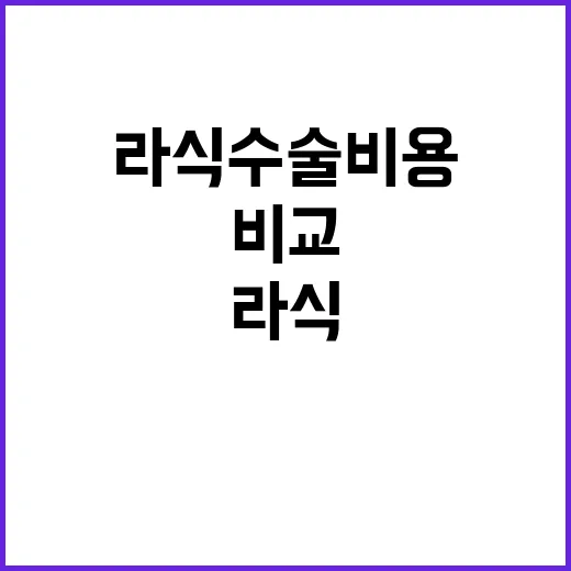 라식수술비용 비교하려면 이렇게 확인하세요 - 요약