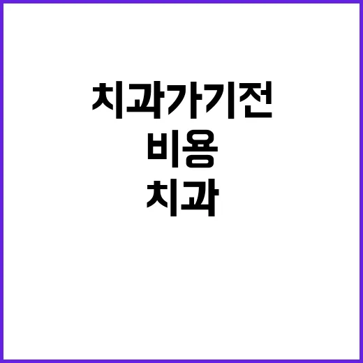 치과 가기 전 증상과 비용을 덜 헷갈리게 확인하는 방법 - 요약