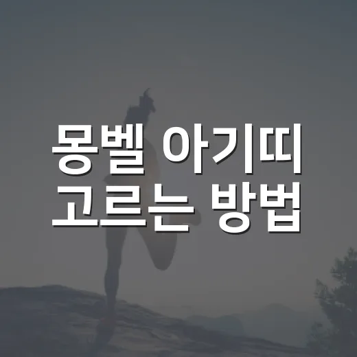 몽벨 아기띠 고르는 방법: 휴대용과 등산형을 구분해서 보는 기준 - 요약