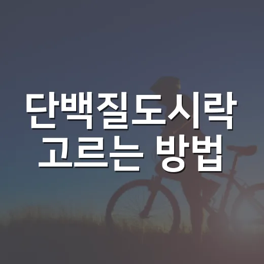 단백질도시락 고르는 방법, 병원 상담실에서 자주 묻는 기준으로 쉽게 보기 - 요약
