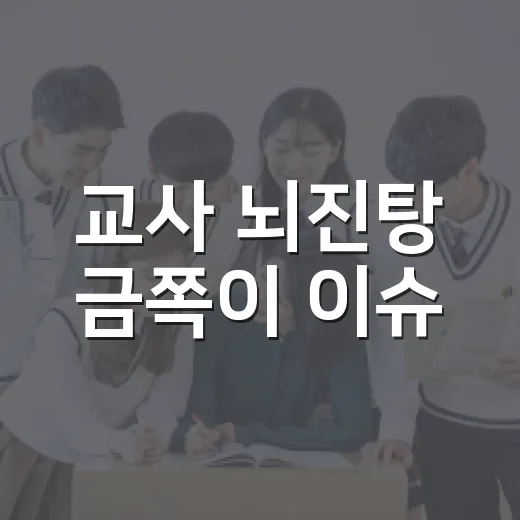 교사 뇌진탕 금쪽이 이슈, 감정싸움으로 흐르지 않게 보는 방법 - 요약