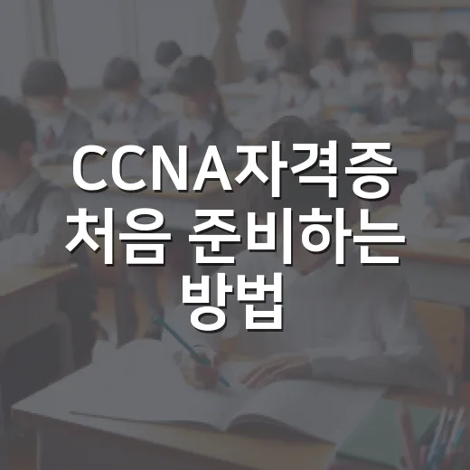 CCNA자격증 처음 준비하는 방법, 8주 공부 시스템으로 잡는 법 - 요약