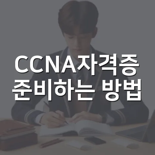 CCNA자격증 준비하는 방법, 초보자가 8주 안에 공부 흐름 잡으려면 이렇게 - 요약