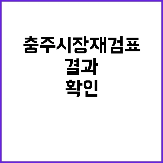 충주시장 재검표 결과 확인하는 방법, 헷갈릴 때 보는 순서 - 요약
