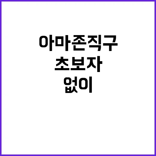 아마존직구 초보자가 실수 없이 주문하는 방법 - 요약