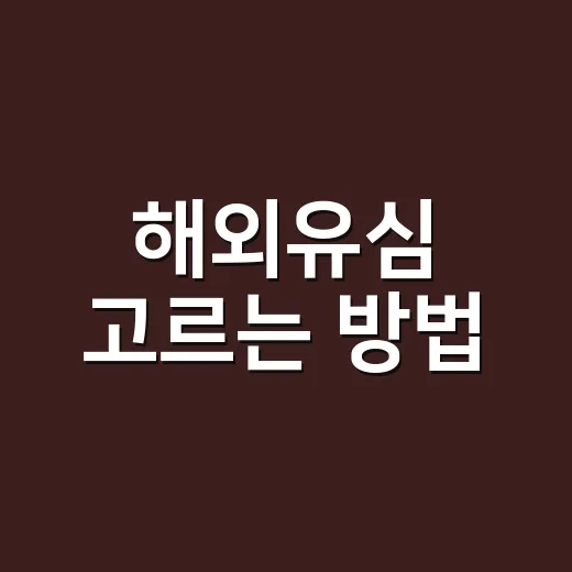 해외유심 고르는 방법, 출국 전에 헷갈리지 않게 체크하는 법 - 요약
