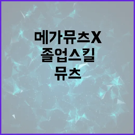메가뮤츠X 졸업스킬, 어떻게 활용할까? - 요약