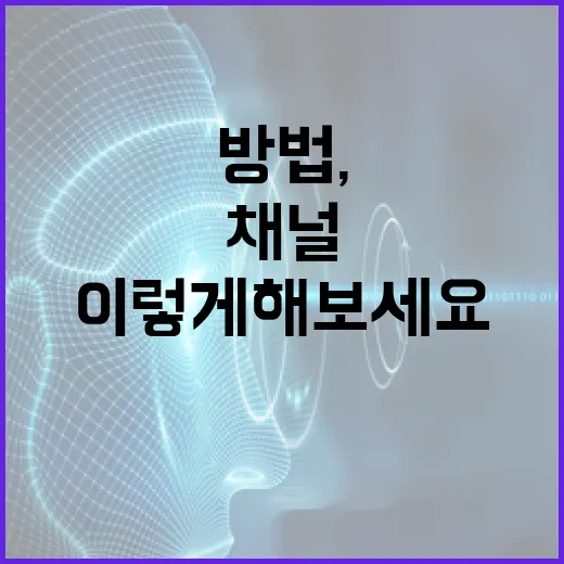 유튜브 채널 시작하는 방법, 이렇게 해보세요! - 요약