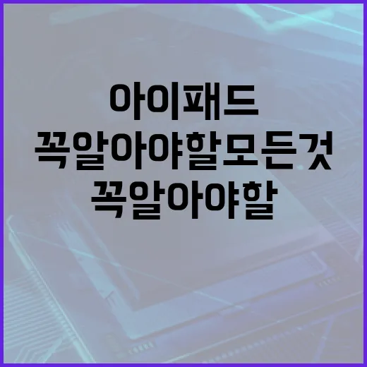 아이패드 대여, 꼭 알아야 할 모든 것 - 요약