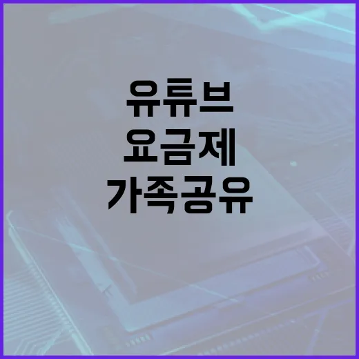 유튜브요금제 고르는 방법, 광고 제거부터 가족 공유까지 이렇게 비교하세요 - 요약