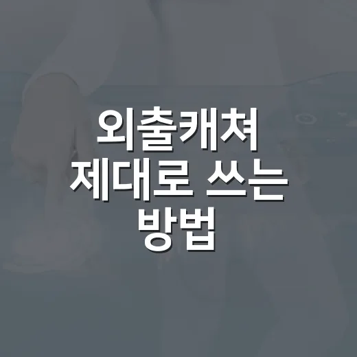외출캐쳐 제대로 쓰는 방법, 차량 위치 알림부터 배터리 관리까지 - 요약