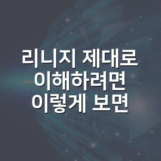 리니지 제대로 이해하려면 이렇게 보면 됩니다 - 요약