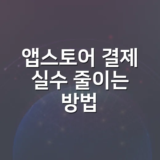 앱스토어 결제 실수 줄이는 방법, 차량용 앱 구독 전 꼭 확인할 것들 - 요약