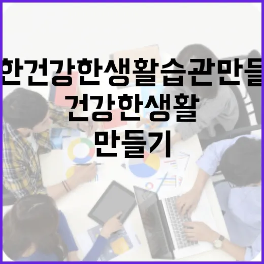 조희대 부인을 위한 건강한 생활 습관 만들기 - 요약