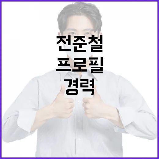 전준철 프로필 살펴보기: 그의 경력과 업적 알아보기 - 요약