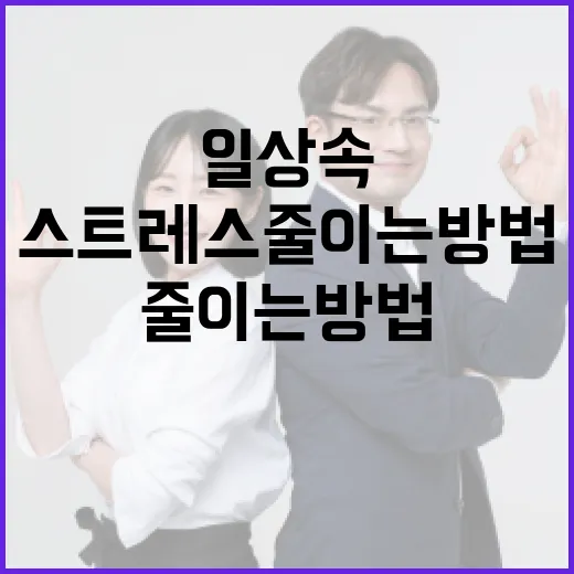 이수월을 활용하여 일상 속 스트레스 줄이는 방법 - 요약