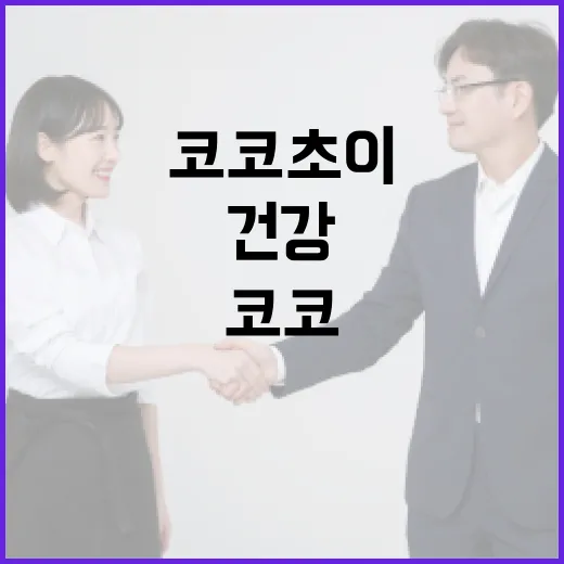 코코초이로 건강하고 맛있게 먹는 방법 - 요약
