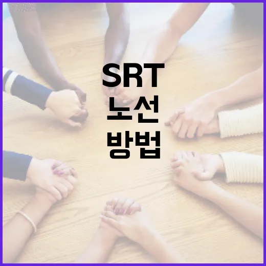 SRT 노선을 이해하고 활용하는 방법 - 요약